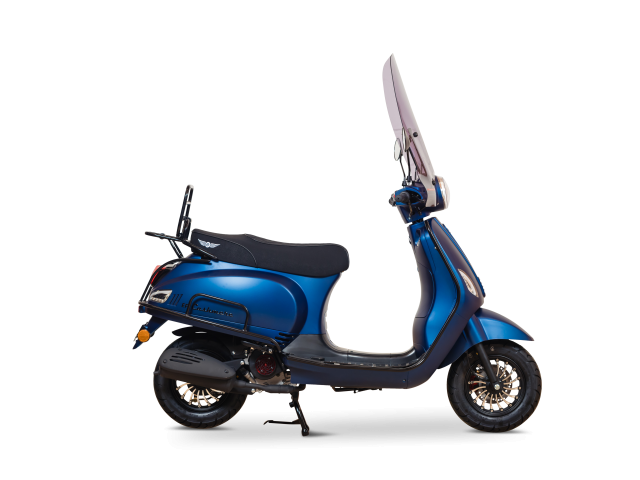 DJJD Cashmere mat blauw - Polderscooter