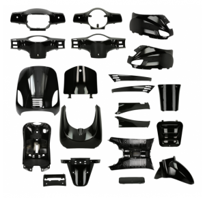 Kappenset AGM VX50 BTC Riva LX glans zwart