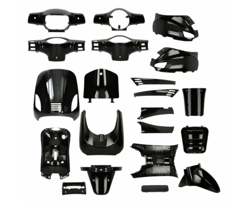 Kappenset AGM VX50 BTC Riva LX glans zwart