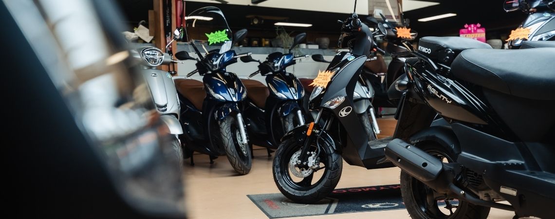 Kymco scooters